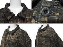 画像をギャラリービューアに読み込む, 極美品 KAPITAL キャピタル 24SS BORO SPRING BLACK 1ST JKT K2313LJ184 ボロ スプリング ブラック ファースト デニム ジャケット サイズ5 中古 4b000720