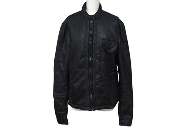 MAISON MARGIELA メゾンマルジェラ ダウンジャケット ナイロン ポリエステル サイズ46 ブラック 美品 中古 4b000725