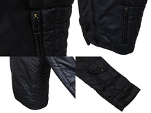 画像をギャラリービューアに読み込む, MAISON MARGIELA メゾンマルジェラ ダウンジャケット ナイロン ポリエステル サイズ46 ブラック 美品 中古 4b000725