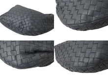 画像をギャラリービューアに読み込む, 極美品 BOTTEGA VENETA ボッテガヴェネタ イントレチャート ティーンジョデ ワンショルダーバッグ レザー グレー ゴールド金具 中古 4b000756