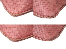 画像をギャラリービューアに読み込む, BOTTEGA VENETA ボッテガヴェネタ イントレチャート ホーボー ワンショルダーバッグ 115653 レザー ピンク 良品 中古 4b000873