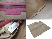 画像をギャラリービューアに読み込む, BOTTEGA VENETA ボッテガヴェネタ イントレチャート ホーボー ワンショルダーバッグ 115653 レザー ピンク 良品 中古 4b000873