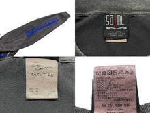 画像をギャラリービューアに読み込む, SAINT MICHAEL セント マイケル × Kosuke Kawamura 24AW Nothing Important ロンT ブラック サイズXL 美品 中古 4b000888