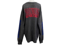 画像をギャラリービューアに読み込む, SAINT MICHAEL セント マイケル × Kosuke Kawamura 24AW Nothing Important ロンT ブラック サイズXL 美品 中古 4b000888