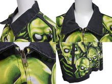 Load image into Gallery viewer, Supreme シュプリーム Skull pile Work Jacket 18ss スカル デニム ジャケット サイズL シルバー金具 中古 4b000936