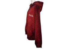 画像をギャラリービューアに読み込む, 新品未使用 SLOWBUCKS スローバックス ジップアップフーディー パーカー サイズXL レッド グラデーション 刺繍 中古 4b009448