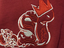 画像をギャラリービューアに読み込む, 新品未使用 SLOWBUCKS スローバックス ジップアップフーディー パーカー サイズXL レッド グラデーション 刺繍 中古 4b009447