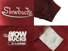画像をギャラリービューアに読み込む, 新品未使用 SLOWBUCKS スローバックス ジップアップフーディー パーカー サイズXL レッド グラデーション 刺繍 中古 4b009445