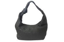 画像をギャラリービューアに読み込む, BOTTEGA VENETA ボッテガヴェネタ イントレチャート ザ ジョディマキシ ショルダーバッグ レザー P01492354Z グリーン 美品 中古 4b001004