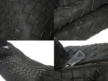 画像をギャラリービューアに読み込む, BOTTEGA VENETA ボッテガヴェネタ イントレチャート ザ ジョディマキシ ショルダーバッグ レザー P01492354Z グリーン 美品 中古 4b001004