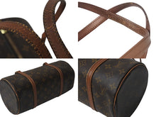 画像をギャラリービューアに読み込む, LOUIS VUITTON ルイヴィトン パピヨン30 ハンドバッグ M51365 筒型 モノグラムキャンバス ブラウン 良品 中古 4b001014