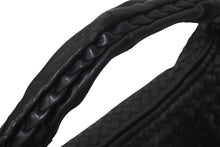 画像をギャラリービューアに読み込む, 極美品 BOTTEGA VENETA ボッテガヴェネタ イントレチャート ホーボー ハンドバッグ レザー ブラック ワンショルダー 中古 4b001323