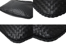 画像をギャラリービューアに読み込む, 極美品 BOTTEGA VENETA ボッテガヴェネタ イントレチャート ホーボー ハンドバッグ レザー ブラック ワンショルダー 中古 4b001323