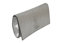 画像をギャラリービューアに読み込む, 極美品 YVES SAINT LAURENT イブ サンローラン クラッチバッグ シルバー アクセサリーポーチ 361120 中古 4b001387