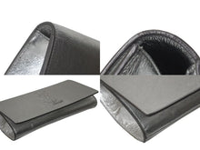 画像をギャラリービューアに読み込む, 極美品 YVES SAINT LAURENT イブ サンローラン クラッチバッグ シルバー アクセサリーポーチ 361120 中古 4b001387