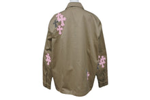 画像をギャラリービューアに読み込む, 極美品 CHROMEHEARTS クロムハーツ Work Dog ワークドッグシャツジャケット クロスボタン ベージュ ピンク サイズXL 中古 4b001605