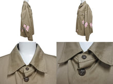 画像をギャラリービューアに読み込む, 極美品 CHROMEHEARTS クロムハーツ Work Dog ワークドッグシャツジャケット クロスボタン ベージュ ピンク サイズXL 中古 4b001605