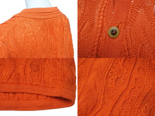 画像をギャラリービューアに読み込む, COOGI クージーニット 半袖 ポロシャツ 立体編み込み 3Dニット ハーフ ボタンRN74095 サイズ XL オレンジ 美品 中古 4b001608