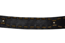 画像をギャラリービューアに読み込む, DOLCE&amp;GABBANA ドルチェ＆ガッバーナ ロゴバックルベルト レザー vintage ヴィンテージ ゴールド金具 美品 中古 4b001625