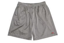 画像をギャラリービューアに読み込む, SUPREME シュプリーム ハーフ パンツ スモール ボックスロゴ メッシュ シルバー レッド ホワイト size L 美品 中古 4b001632