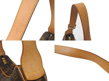 画像をギャラリービューアに読み込む, 極美品 LOUIS VUITTON ルイヴィトン クロワッサンMM ワンショルダーバッグ M51512 モノグラム PVC レザー ブラウン 中古 4b001669