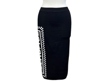 画像をギャラリービューアに読み込む, 極美品 VERSACE ヴェルサーチ ロゴストラップレス クロップドブラトップ A83290 ニットペンシルスカート A83291 セットアップ サイズ36 中古 4b001678