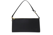 画像をギャラリービューアに読み込む, LOUIS VUITTON ルイヴィトン エピ ポシェット アクセソワ―ル 21 ハンドバッグ レザー ノワール M52952 ゴールド金具 ブラック 美品 中古 4b001714