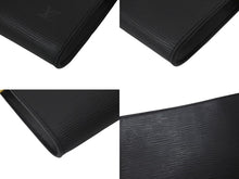 画像をギャラリービューアに読み込む, LOUIS VUITTON ルイヴィトン エピ ポシェット アクセソワ―ル 21 ハンドバッグ レザー ノワール M52952 ゴールド金具 ブラック 美品 中古 4b001714