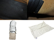 画像をギャラリービューアに読み込む, 極美品 LOEWE ロエベ 2WAYハンドバッグ Tバケットスモール ソフトグレインドカーフレザー サンド ブラック ゴールド 美品 中古 4b001731