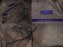 画像をギャラリービューアに読み込む, BOTTEGAVENETA ボッテガヴェネタ ハンドバッグ パープル レザー ブラック金具 美品 中古 4b001769