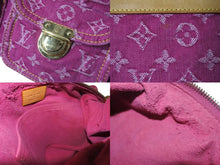 画像をギャラリービューアに読み込む, LOUIS VUITTON ルイヴィトン ハンドバッグ ワンショルダー バギーGM モノグラムデニム M95210 ピンク ゴールド金具 美品 中古 4b001811