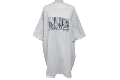 Supreme シュプリーム 24AW Mister Cartoon Pow Tee Tシャツ サイズXL ミスターカートゥーン プリント ホワイト 美品 中古 4b002013