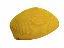 画像をギャラリービューアに読み込む, 新品未使用 KAPITAL キャピタル ABACA マニラ麻 リネン ベレー帽 ハット 帽子 K1904XH537 サイズFREE イエロー 中古 4b002091