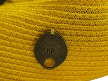 画像をギャラリービューアに読み込む, 新品未使用 KAPITAL キャピタル ABACA マニラ麻 リネン ベレー帽 ハット 帽子 K1904XH537 サイズFREE イエロー 中古 4b002091