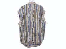 画像をギャラリービューアに読み込む, 新品未使用 KAPITAL キャピタル ベスト 7G ニット GAUDY DAD K2504KN813 サイズ3 コットン ブルー 中古 4c073540