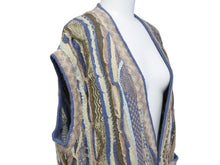 画像をギャラリービューアに読み込む, 新品未使用 KAPITAL キャピタル ベスト 7G ニット GAUDY DAD K2504KN813 サイズ3 コットン ブルー 中古 4c073540