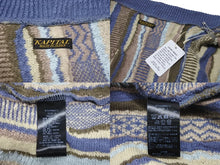 画像をギャラリービューアに読み込む, 新品未使用 KAPITAL キャピタル ベスト 7G ニット GAUDY DAD K2504KN813 サイズ3 コットン ブルー 中古 4c073540
