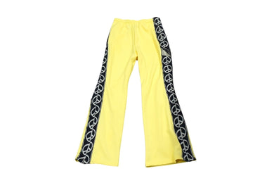 新品未使用 KAPITAL キャピタル スムースジャージー TH.D.D. トラックパンツ ライトイエロー K2503LP106 黄色 サイズ 3 L 中古 4b002094