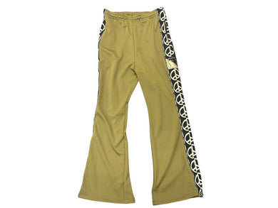 新品未使用 KAPITAL キャピタル スムースジャージー TH.D.D. トラックパンツ K2503LP106 カーキ サイズ 3 L 中古 4b002102