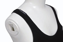 画像をギャラリービューアに読み込む, DOLCE&amp;GABBANA ドルチェ&amp;ガッバーナ タンクトップ DGロゴ JTJ3K イタリア製 コットン ブラック ホワイト サイズ40 美品 中古 4b002133