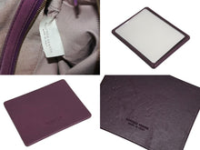 画像をギャラリービューアに読み込む, BOTTEGA VENETA ボッテガヴェネタ イントレチャート ホーボー ワンショルダーバッグ レザー パープル ゴールド金具 美品 中古 4b002249