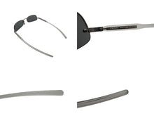 画像をギャラリービューアに読み込む, 極美品 PRADA プラダ リムレス サングラス SPR 55A 2AC-5A1 クリア グレー プラスチック イタリア製 中古 4b002257