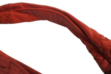 画像をギャラリービューアに読み込む, BOTTEGA VENETA ボッテガヴェネタ イントレチャート ホーボー ワンショルダーバッグ 115653 レザー レッド 美品 中古 4b002267