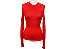 画像をギャラリービューアに読み込む, 極美品 GIANNI VERSACE ジャンニ ヴェルサーチ レーヨン カットソー レッド メデューサロゴ サイズ36 中古 4b002282