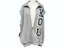 画像をギャラリービューアに読み込む, KAPITAL キャピタル ハーフジップベスト 裏毛 スウェット生地 KOUNTRYロゴ K2503SC108 サイズXL グレー 美品 中古 4b002284