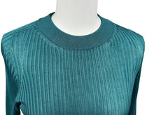 画像をギャラリービューアに読み込む, 極美品 GIANNI VERSACE ジャンニ ヴェルサーチ レーヨン カットソー グリーン サイズ36 中古 4b002286