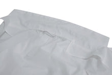 画像をギャラリービューアに読み込む, 新品未使用 CHROME HEARTS クロムハーツ オープンカラーシャツ 開襟シャツ サイズS CH刺繍 ロゴボタン ホワイト 中古 4b002301