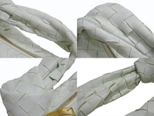 画像をギャラリービューアに読み込む, BOTTEGA VENETA ボッテガヴェネタ ミニ ジョディ ハンドバッグ A00137108K イントレチャート パステルグリーン 美品 中古 4b002340