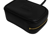 画像をギャラリービューアに読み込む, 極美品 MIU MIU ミュウミュウ ボー レザー マイクロバッグ ハンドバッグ 5NR036 カーフ ブラック ゴールド金具 中古 4b002342