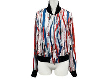Load image into Gallery viewer, Jean Paul Gaultier ジャンポールゴルチェ ブルゾン サイズ40 JPT011 ジップアップ メジャー柄 総柄 マルチカラー 美品 中古 4b002364